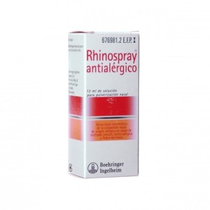Rhinospray Antialergico Nebulizador Nasal 12 ml