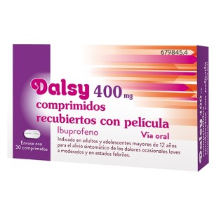 Dalsy 400 Mg 30 Comprimidos Recubiertos