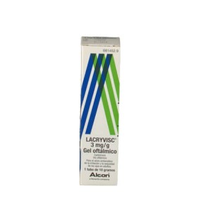 Lacryvisc 3Mg/G Gel Oftalmico, 1 Tubo de 10G