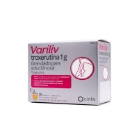 VARILIV TROXERUTINA 1 G GRANULADO PARA SOLUCIÓN ORAL, 30 SOBRES