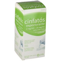 CINFATOS EXPECTORANTE 2/10 MG/ML JARABE 125 ML