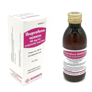 Ibuprofeno Normon 40Mg/Ml Suspension Oral Efg, 1 Frasco de 150 ml