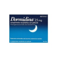 Dormidina 25 Mg 14 Comprimidos