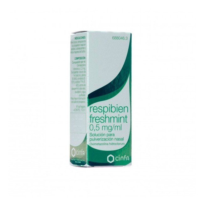 Respibien Freshmint 0.5 Mg/Ml Nebulizador Nasal