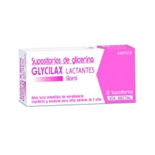 Supositorios Glicerina Glycilax Lactantes 0.672