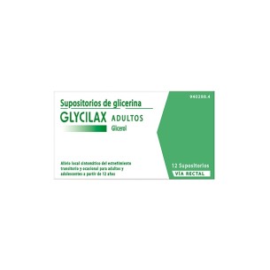 Supositorios Glicerina Glycilax Infantil 1.44 G