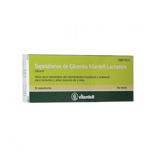Supositorios Glicerina Vilardell Lactantes 0.92