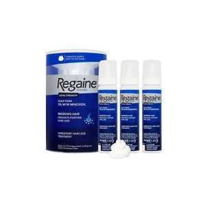 REGAINE 50 MG/G ESPUMA CUTANEA 3 AEROSOLES 60 G