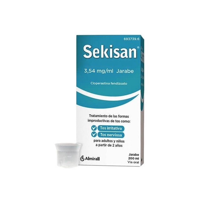 Sekisan 3,54Mg/Ml Jarabe, 1 Frasco de 200 ml