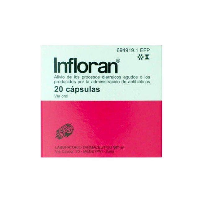 Infloran 20 Capsulas