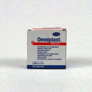 Omniplast Esparadrapo Tejido Resistente Blanco 10M