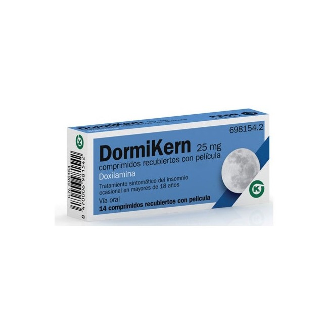 Dormikern 25 Mg 14 Comprimidos