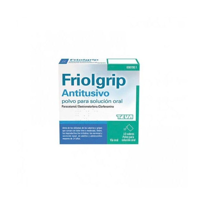 Friolgrip Antitusivo Polvo Para Solucion Oral , 10 Sobres