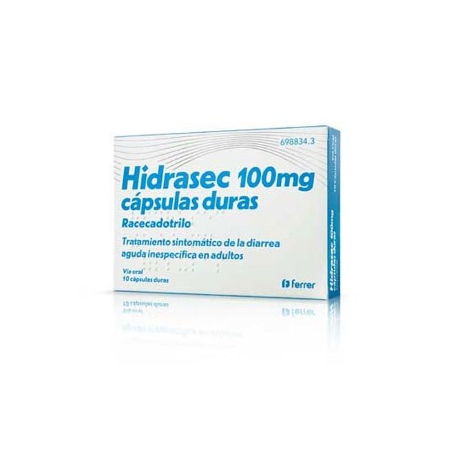 Hidrasec 100 Mg 10 Capsulas Duras