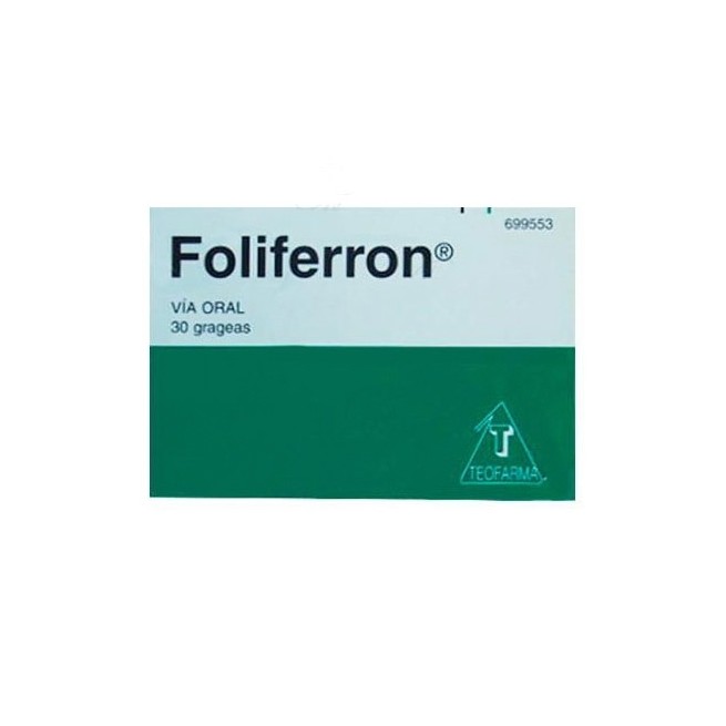 Foliferron 30 Grageas