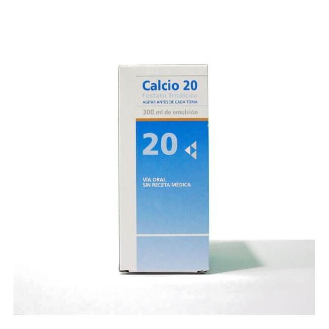 Calcio 20 Emulsión - (300 ml)