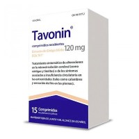TAVONIN 120 MG 15 COMPRIMIDOS RECUBIERTOS