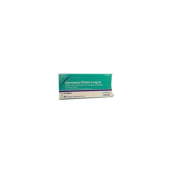 Carmelosa Stada 5 Mg/Ml Colirio 30 Monodosis Solucion 0.4 ml