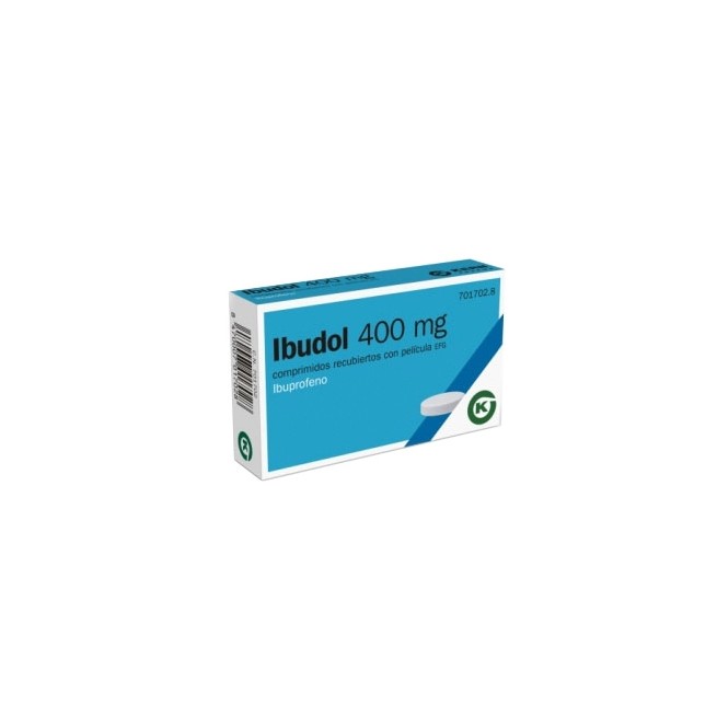 Ibudol 400 Mg 20 Comprimidos Recubiertos