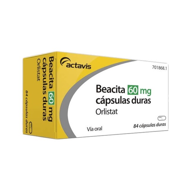 BEACITA 60MG, 84 CÁPSULAS DURAS (BLISTER AL/PVC/PVDC)