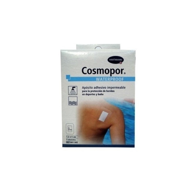 Cosmopor Waterproof 7,2Cm X 5Cm 5 Unidades