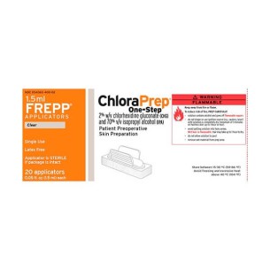 CHLORAPREP INCOLORO (FREPP) 20 MG/ML + 0,70 ML/ML 20 APLICADORE