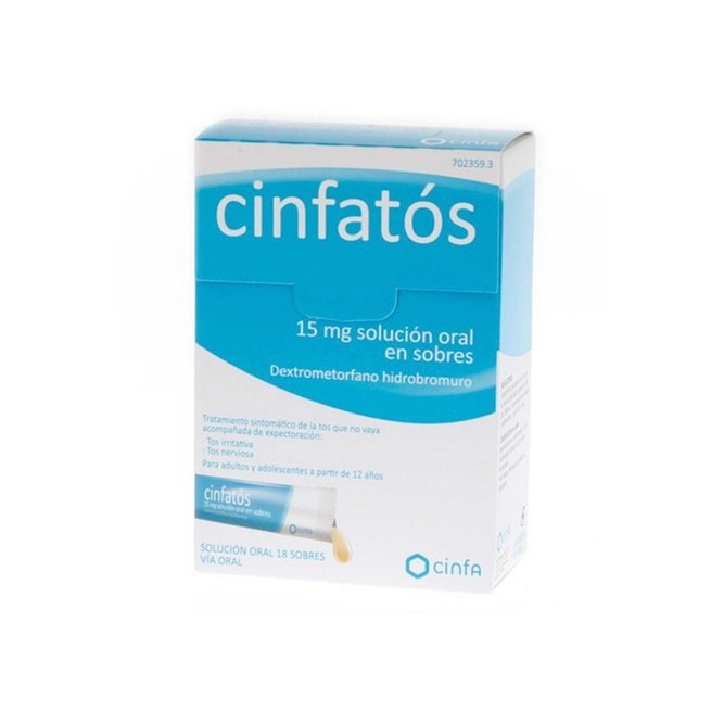 CINFATOS 15 MG 18 SOBRES SOLUCION ORAL