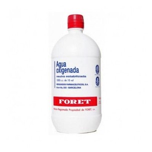 Agua Oxigenada Foret 10 Volumenes Solucion Topica 1000 ml