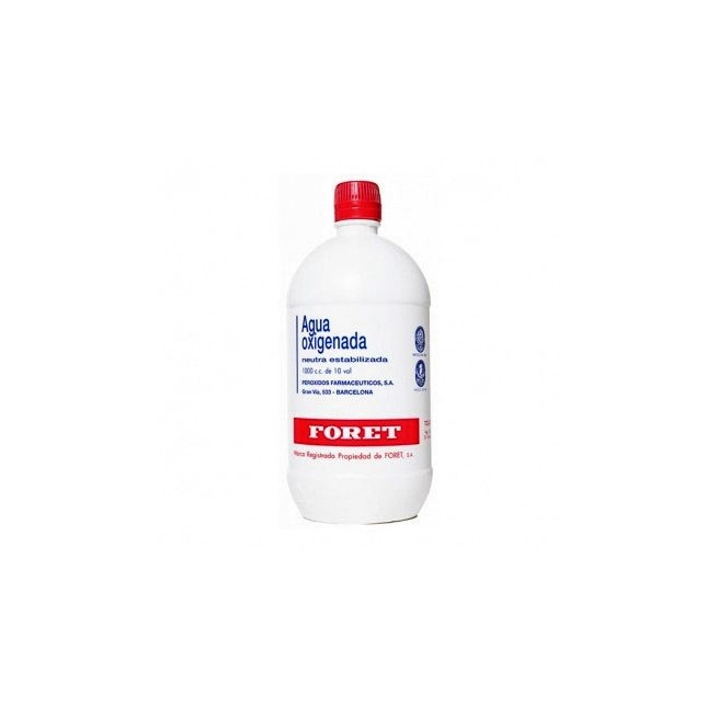 Agua Oxigenada Foret 10 Volumenes Solucion Topica 1000 ml