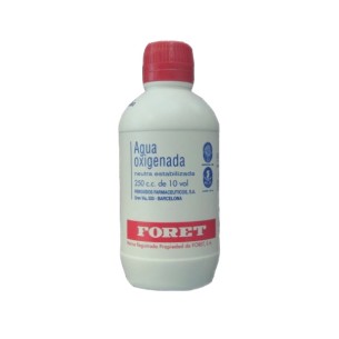 Agua Oxigenada Foret 10 Volumenes Solucion Topica 250 ml