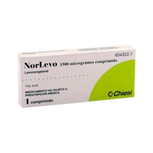 NORLEVO BCNFARMA 1.5 MG 1 COMPRIMIDO