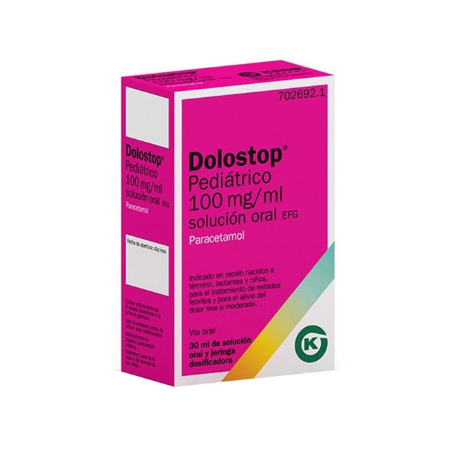 Dolostop Pediatrico Efg 100 Mg/Ml Solucion Oral