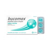 BUCOMAX 24 PASTILLAS PARA CHUPAR MENTA