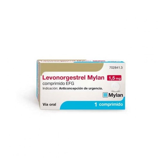 Levonorgestrel Mylan Efg 1.5 Mg 1 Comprimido