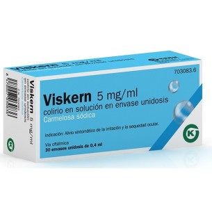 Viskern 5 Mg/Ml Colirio 30 Monodosis Solucion 0.