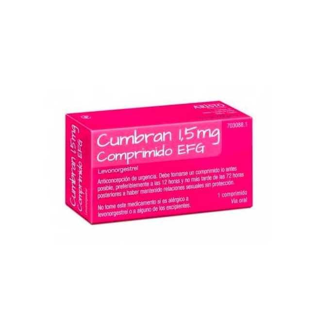 Cumbran Efg 1.5 Mg 1 Comprimido