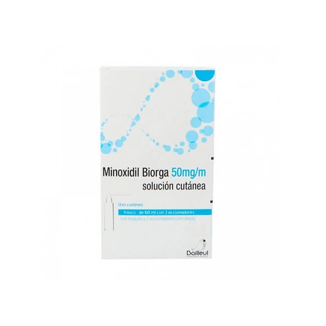 Minoxidil Biorga 50 Mg/Ml Solucion Cutanea 1 Frasco 60 ml