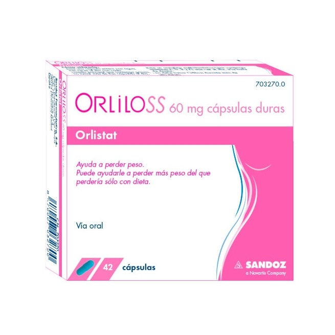 ORLILOSS 60 MG 42 CAPSULAS (BLISTER)