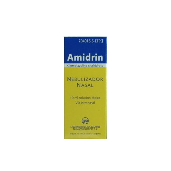 AMIDRIN 1 MG/ML NEBULIZADOR NASAL 10 ML