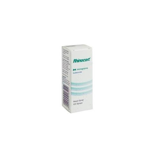 Rhinocort 64 Microgramos Suspensión Para Pulverizacion Nasal, 1 Envase Pulverizador de 120 Dosis