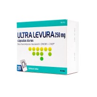 Ultra-Levura 250 Mg, 20 Capsulas