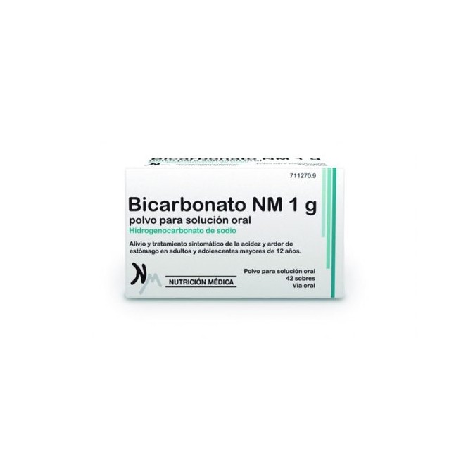 Bicarbonato Nm 1 G Polvo Para Solución Oral - (42 Sobres)