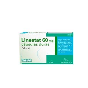 LINESTAT 60 MG, 42 CÁPSULAS DURAS