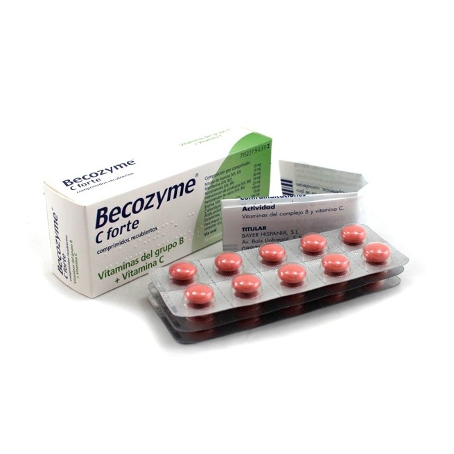 Becozyme C Forte 30 Comprimidos Recubiertos