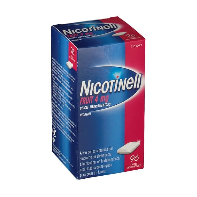 Nicotinell Fruit 4Mg, 96 Chicles Medicamentosos