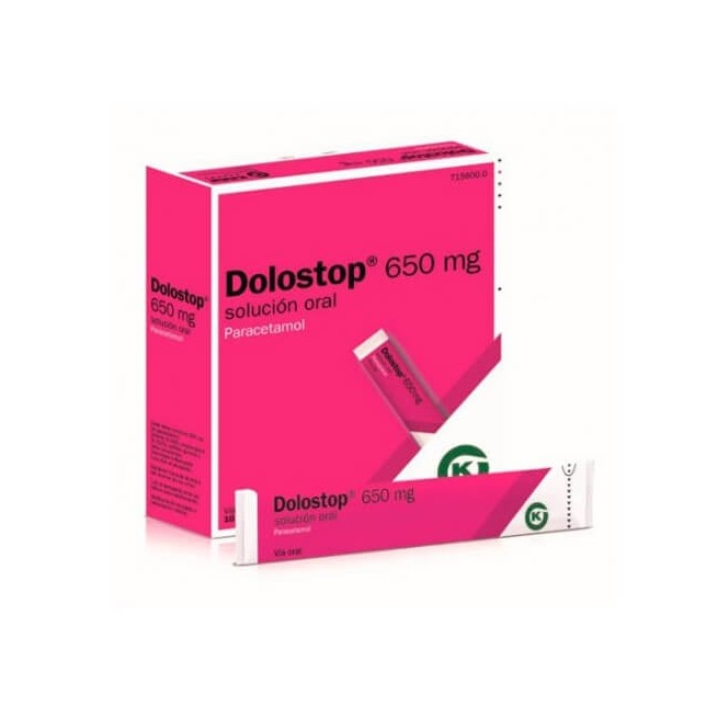 Dolostop 650 Mg Solución Oral - (10Sobres)