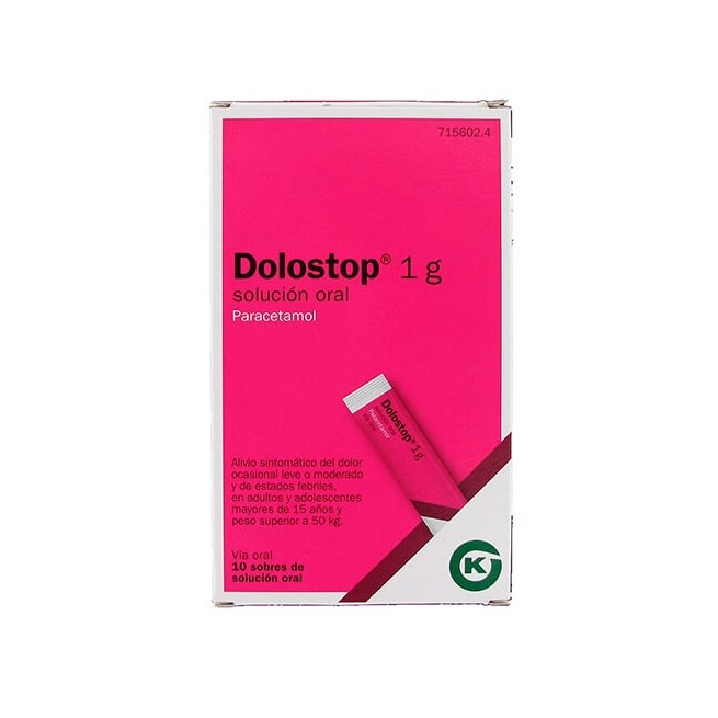 Dolostop 1 G Solución Oral - (10Sobres)