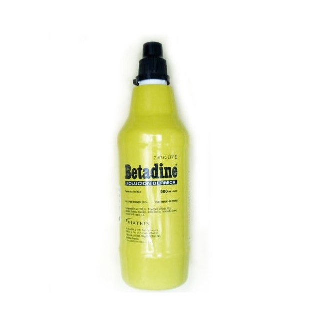 Betadine 10% Solucion Topica 1 Frasco 500 ml