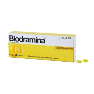 BIODRAMINA 50 MG 12 COMPRIMIDOS