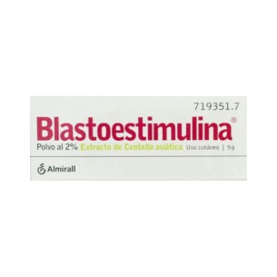 Blastoestimulina 2% Polvo Cutaneo, 1 Frasco de 5G
